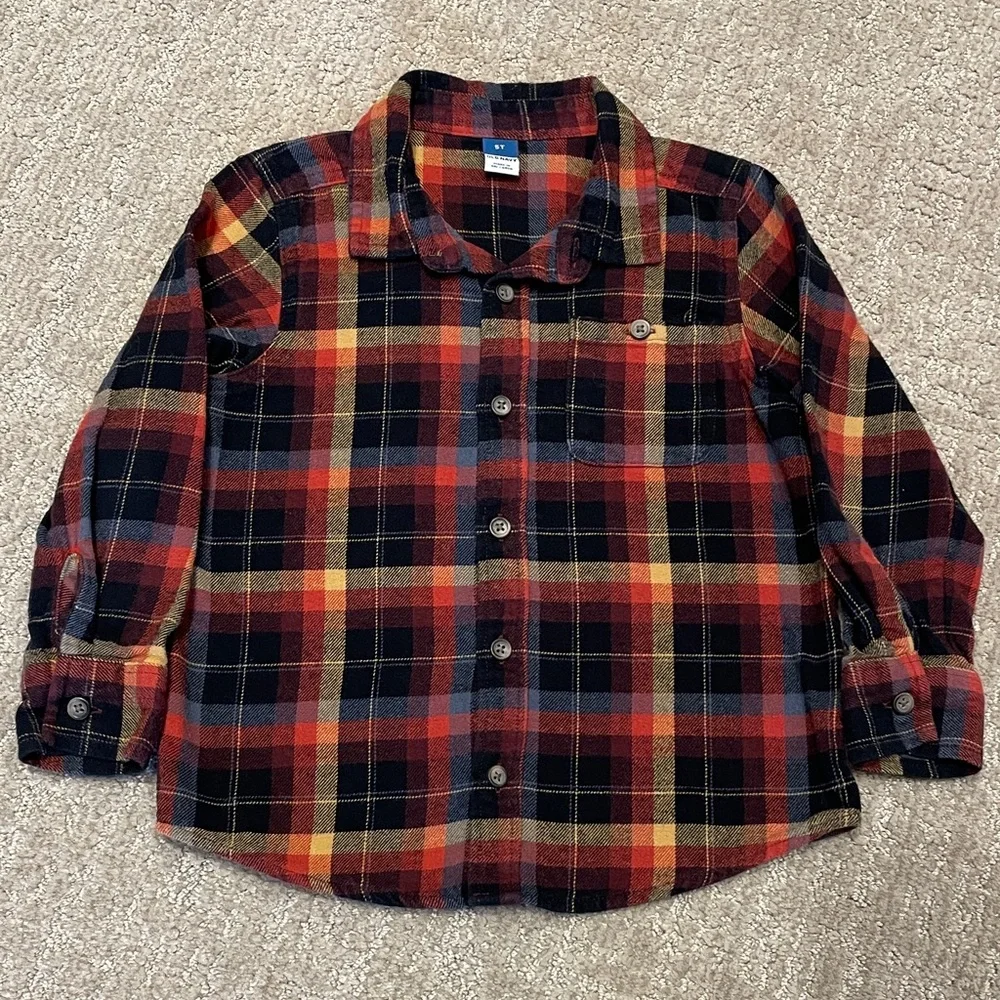Boys Multicolor Flannel